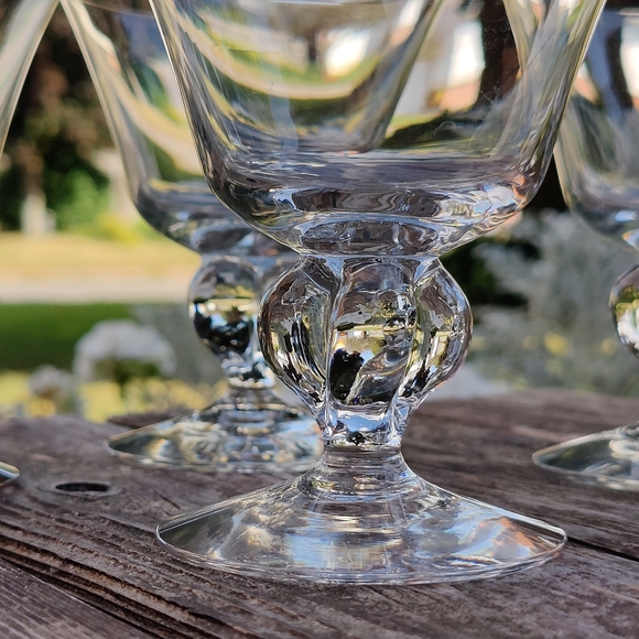 MCM | Scandinavian Lobe stems Glassware | 4 - Picture 5 of 11